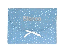 Cambiadores Para Bebés^Cristina de Jos'h Bolsa para Muda Mini Star Azul Personalizable