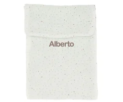 Accesorios Carrito Bebé^Cristina de Jos'h Bolsa para Pañales Rainbow Dots Verde Personalizable