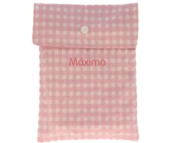 Online Bolsa para Pañales Vichy Rosa Personalizable Niños Accesorios Carrito Bebé|Cambiadores Para Bebés