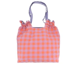 Outlet Bolsa Tote Vichy Lila Moda Mamá|Regalos Para Madres