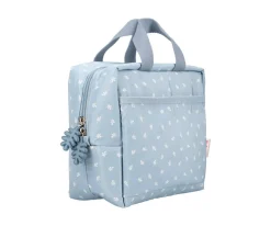 Best Bolsa Térmica Acolchada Leaves Blue Personalizable Bolsas Merienda Personalizadas|Colecciones Vuelta Al Cole