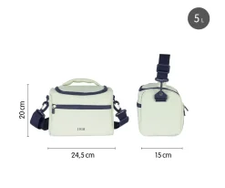 Bolsas Térmicas^Milan Bolsa Térmica 5L Colección 430 Since 1918 Verde Personalizable