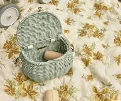 Best Bolsito Ratán Mini Chari Vintage Blue Niños Juguetes Niños 5 Años|Juguetes Niños 4 Años