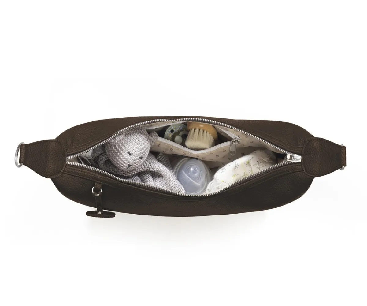 Bolsos^Pasito a Pasito Bolso Bandolera Góndola London Brown