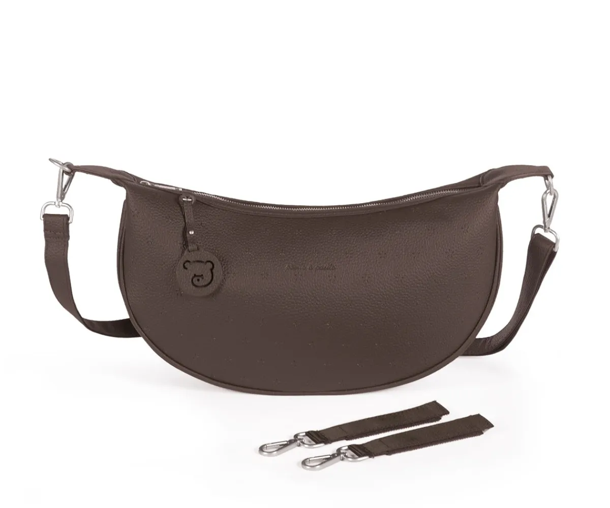 Bolsos^Pasito a Pasito Bolso Bandolera Góndola London Brown