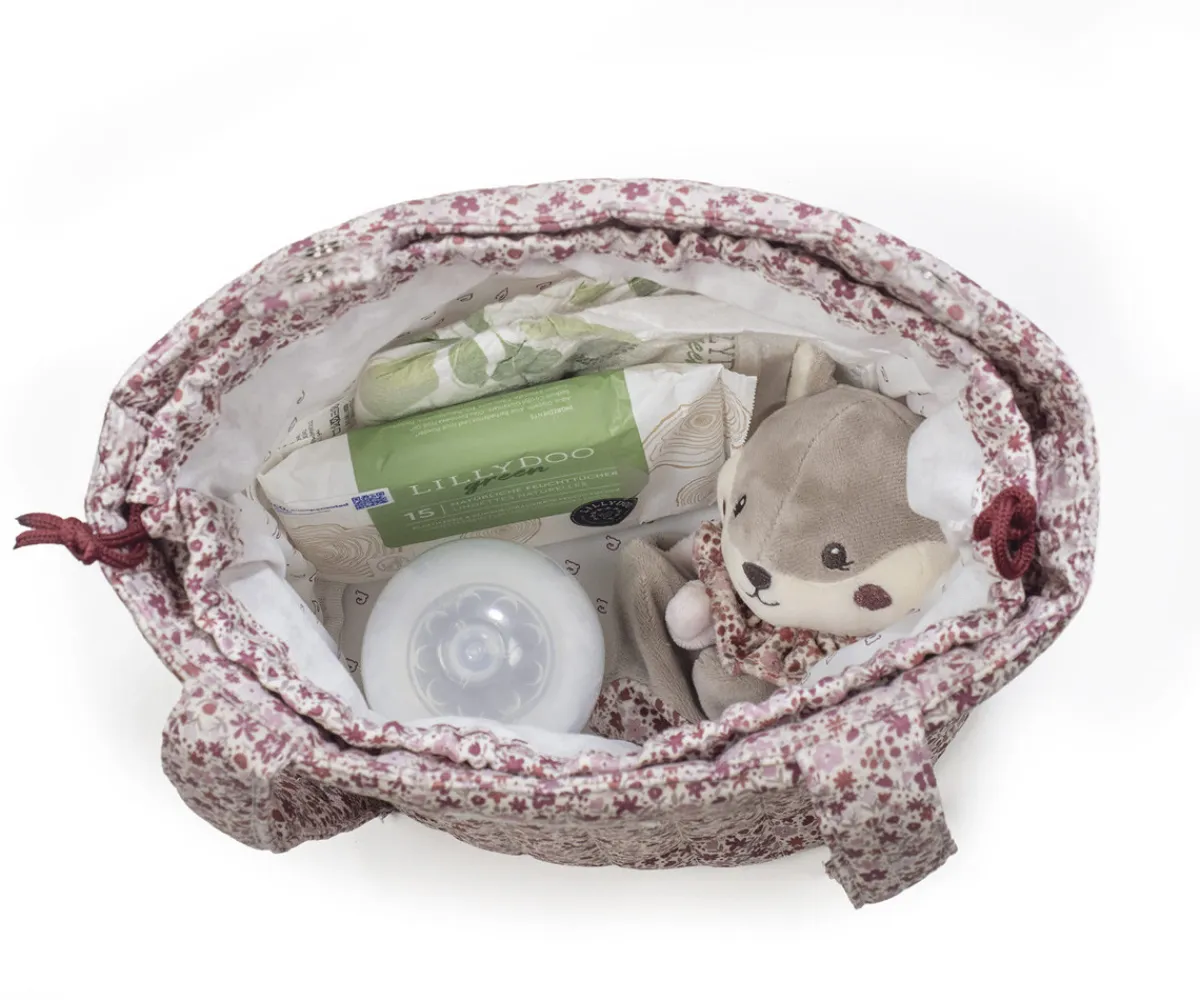 Clearance Bolso Bucket Cherry Flores Niños Bolsos|Moda Mamá