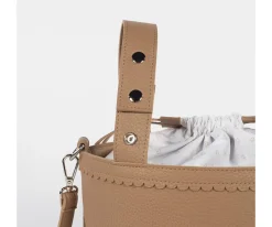 Clearance Bolso Bucket Icon Caramel Moda Mamá|Bolsos