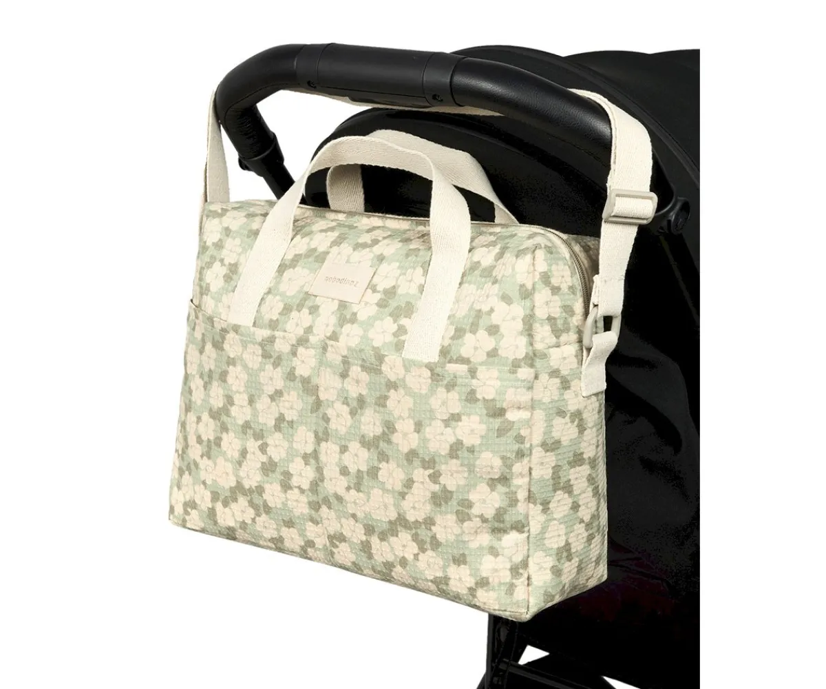 Bolsos^Nobodinoz Bolso Cambiador Impermeable Gala Opera Green Sakura