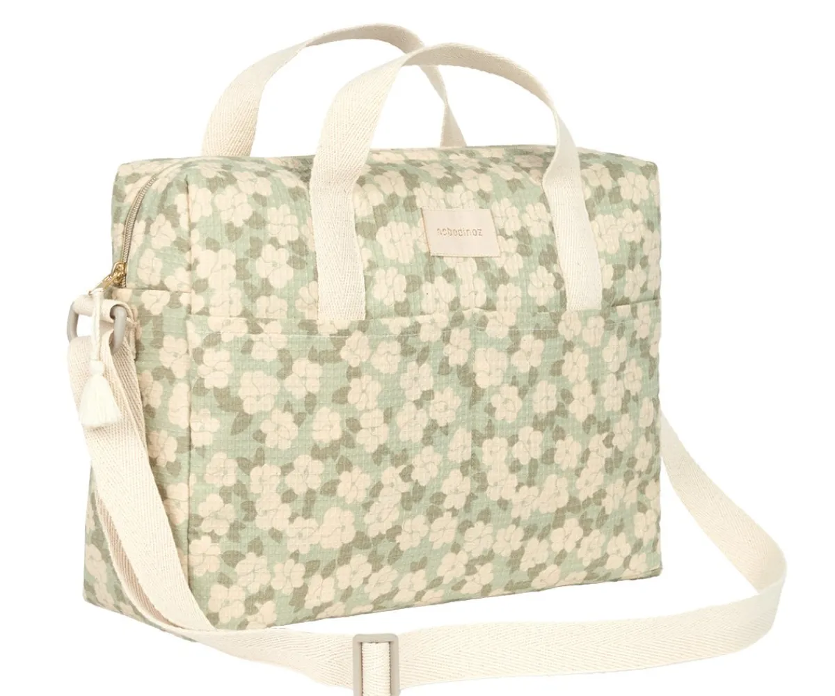 Bolsos^Nobodinoz Bolso Cambiador Impermeable Gala Opera Green Sakura