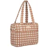 Bolsos Carro Bebé^Nobodinoz Bolso Carro Bebé Hyde Park Waterproof Terracota Checks