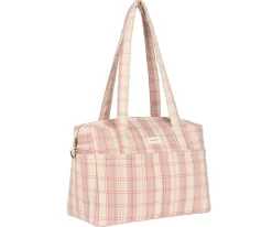 Bolsos Carro Bebé^Nobodinoz Bolso Carro Bebé Stories Powder Red Checks