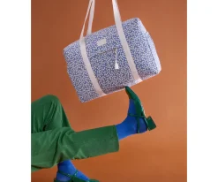 Bolsos^Nobodinoz Bolso de Maternidad Impermeable Opera Yumiko Blue