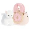 Bolso de Peluche Caracol Donut Gato 21 cm Niños Peluches|Bolsos Y Riñoneras