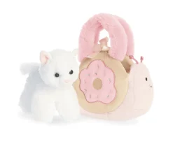Bolso de Peluche Caracol Donut Gato 21 cm Niños Peluches|Bolsos Y Riñoneras