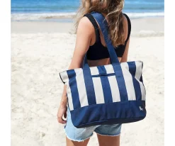 Bolso de Playa Tote Dock&Bay Navy Moda Mamá|Bolsos