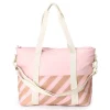 Bolso Nevera Stripes Pink Comer Al Aire Libre|Bolsas Térmicas
