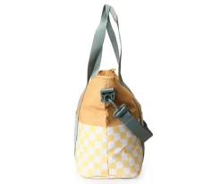 Outlet Bolso Nevera Stripes Yellow Chess Comer Al Aire Libre|Bolsas Térmicas
