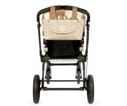 Bolsos Carro Bebé^Walking Mum Bolso Organizador Corazones Poppy Canela