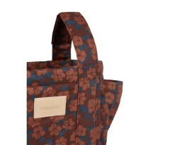 Bolsos Carro Bebé^Nobodinoz Bolso Organizador Hyde Park Maroon Poppies
