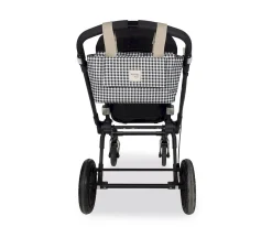 Bolsos Carro Bebé^Walking Mum Bolso Organizador I Love Vichy Negro