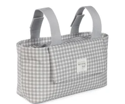 Bolsos Carro Bebé^Walking Mum Bolso Organizador I Love Vichy Gris