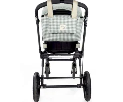 Bolsos Carro Bebé^Walking Mum Bolso Organizador I Love Vichy Verde