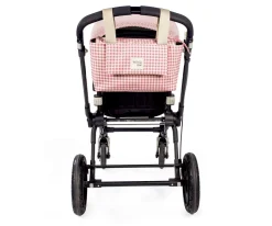 Bolsos Carro Bebé^Walking Mum Bolso Organizador I Love Vichy Rosa