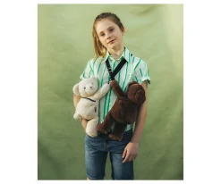 Hot Bolso Osito de Peluche Marrón 30cm Niños Peluches|Bolsos Y Riñoneras
