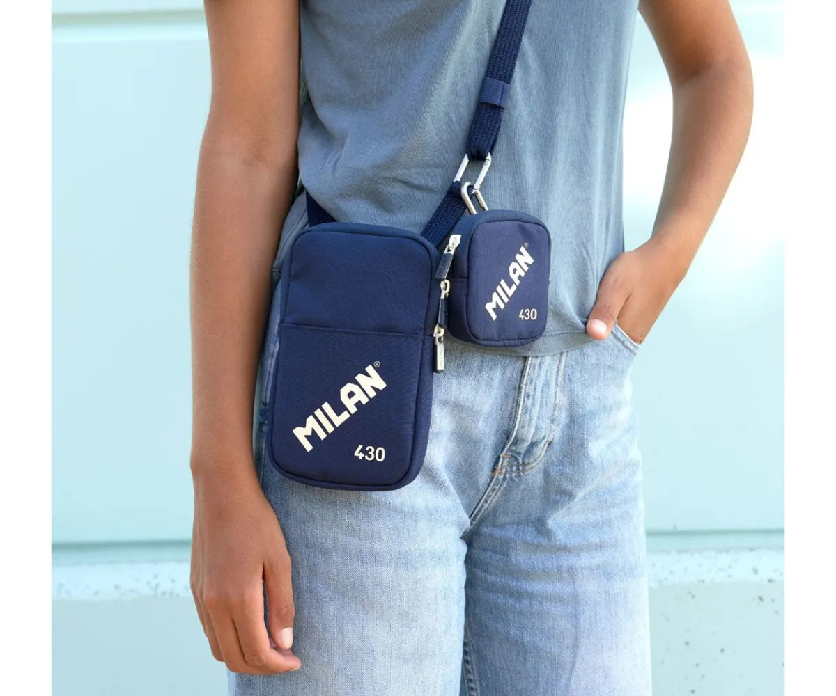 Online Bolso Pequeño Bandolera Colección 430 Since 1918 Azul Marino Moda Mamá|Bolsos Y Riñoneras