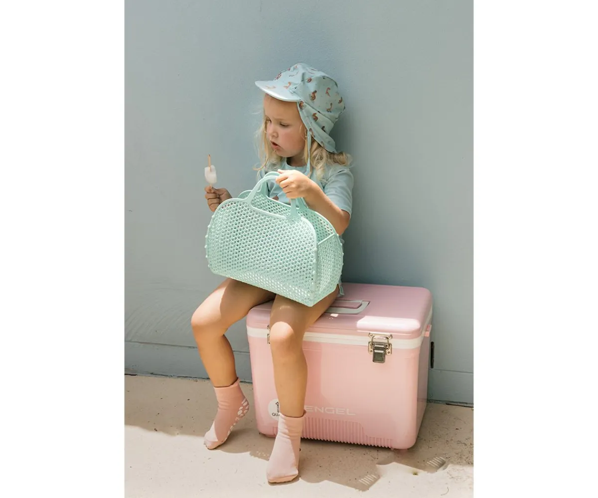 Bolsas De Playa^Monnëka Bolso Retro Vintage Mellow Yellow