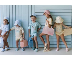 Bolsas De Playa^Monnëka Bolso Retro Vintage Serenity Blue