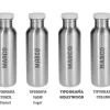 Hot Botella Acero Básica Blanco Personalizable 750ml Botellas De Acero|Botellas Para Personalizar
