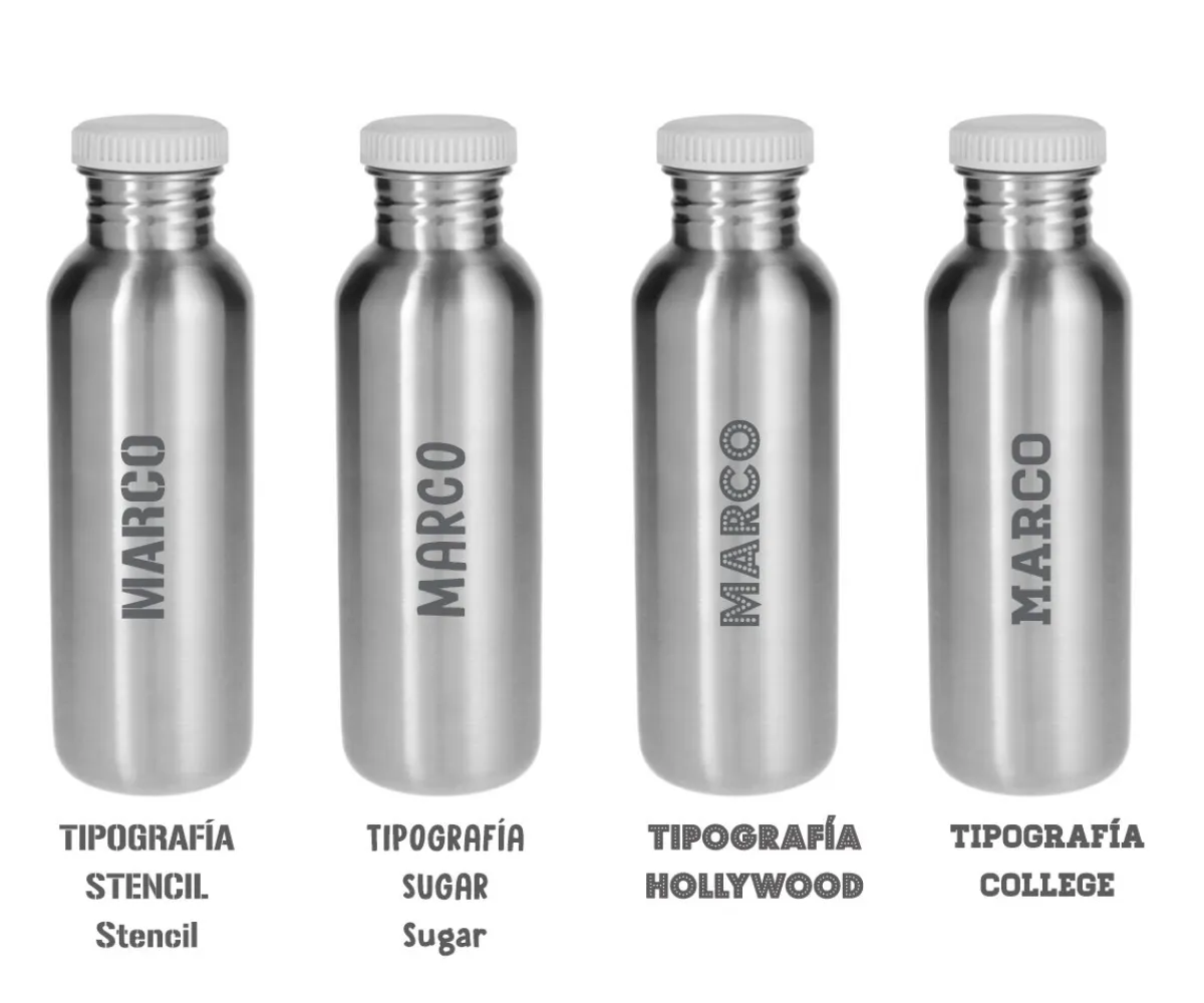 Discount Botella Acero con Funda Croc Personalizable 350ml Botellas De Acero|Botellas Para Personalizar