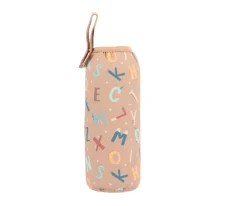 Colecciones Vuelta Al Cole^Tutete Botella Acero con Funda Funny Letters Personalizable 750ml