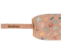 Colecciones Vuelta Al Cole^Tutete Botella Acero con Funda Funny Letters Personalizable 750ml