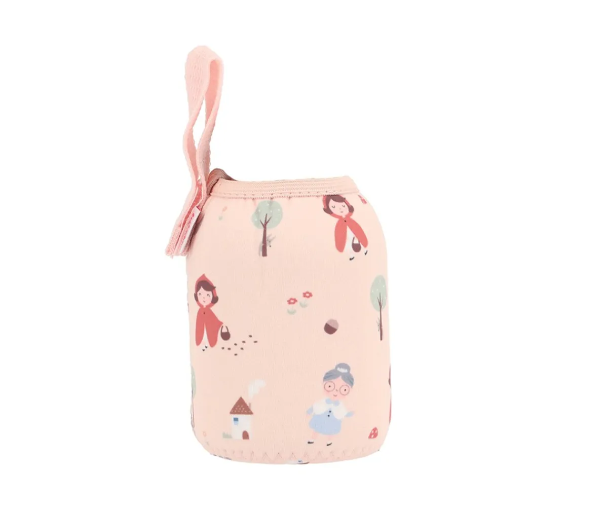 Outlet Botella Acero con Funda Little Red Personalizable 350ml Colecciones Vuelta Al Cole|Botellas Para Personalizar