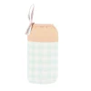 Botellas Para Personalizar^Monnëka Botella Acero con Funda Stripes Apricot Personalizable 500ml