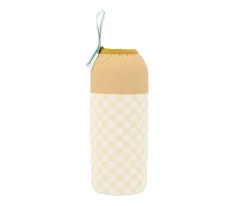 Clearance Botella Acero con Funda Stripes Yellow Chess Personalizable 750ml Botellas De Acero|Botellas Para Personalizar
