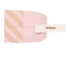 Discount Botella Acero con Funda Stripes Pink Personalizable 500ml Botellas De Acero|Botellas Para Personalizar
