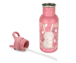 Botellas De Acero^Sassi Botella Acero Conejo 500ml