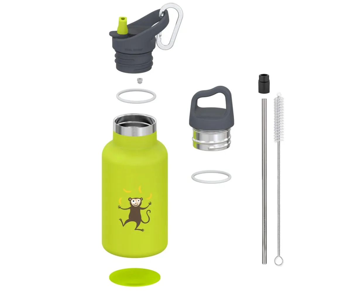 Online Botella Acero Inoxidable TEMPflask 350ml Araña Grey Termos Infantiles|Botellas De Acero