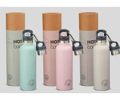 Sale Botella Acero Inoxidable 500ml Rosa Termos Infantiles|Botellas De Acero