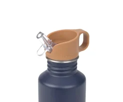 Botellas De Acero^Lassig Botella Acero Inoxidable Little Gang Smile Navy 500ml