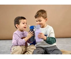 Botellas De Acero^Lassig Botella Acero Inoxidable Little Gang Heart Lilac 500ml