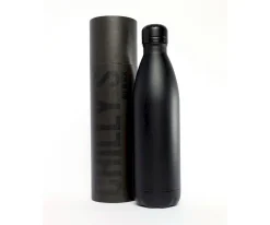 Outlet Botella Acero Inoxidable Negro Total Mate 750ml Botellas De Acero|Botellas Térmicas