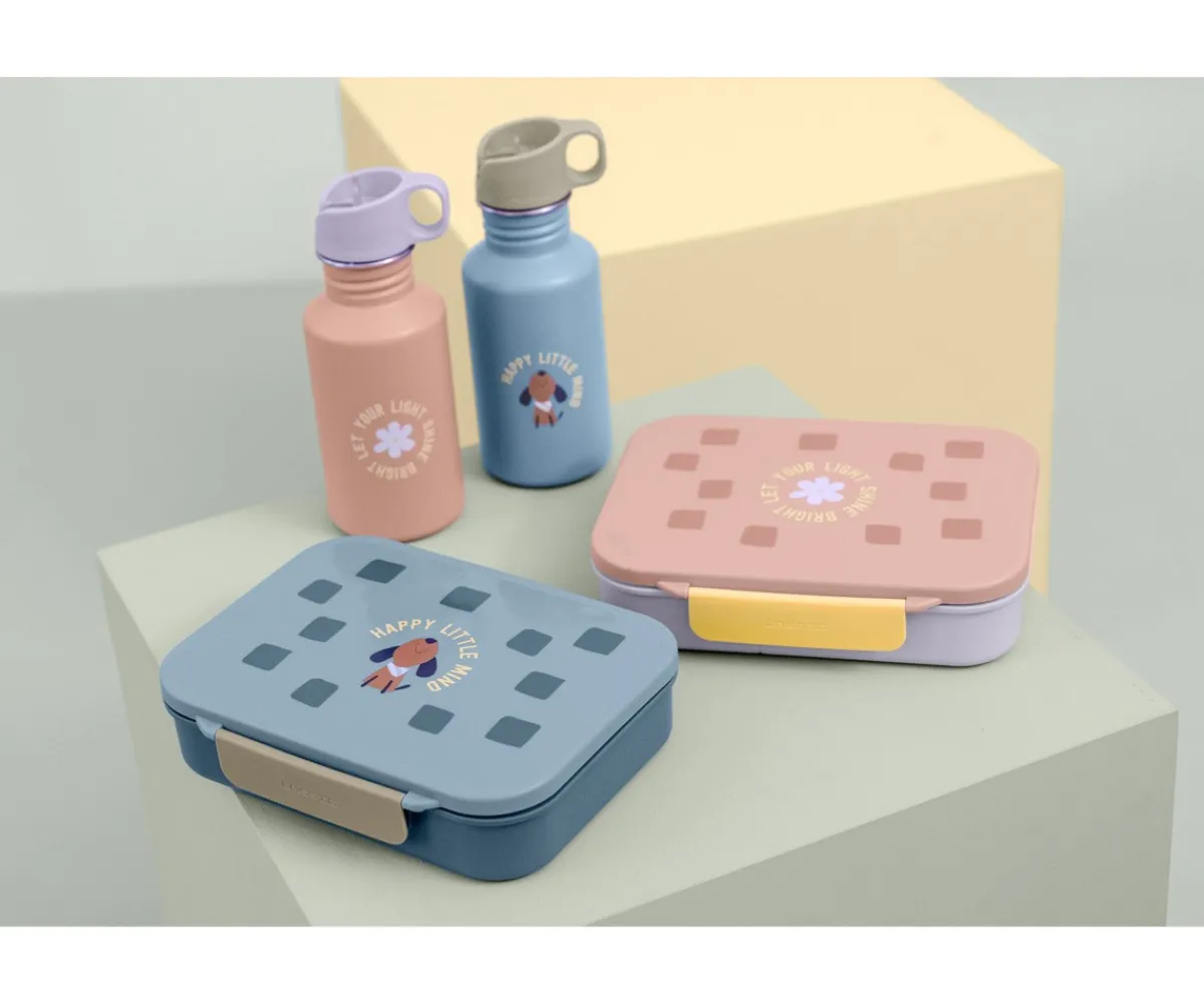 Best Botella Acero Inoxidable Pattern Party Rose/Lilac 500 ml Botellas De Acero|Comer Al Aire Libre