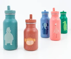 Botellas De Acero^Trixie Botella Acero Mrs. Mouse 350ml + 6 Pegatinas Redondas Blue Regalo