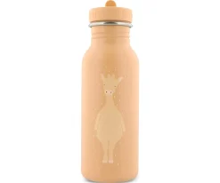 Botellas De Acero^Trixie Botella Acero Mrs.Giraffe 500ml + 6 Pegatinas Redondas Blue Regalo
