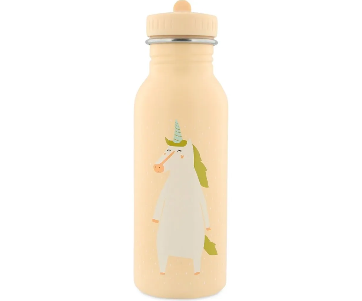 Botellas De Acero^Trixie Botella Acero Mrs.Unicorn 500ml + 6 Pegatinas Redondas Yellow Regalo