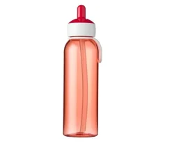 Botellas De Plástico^Mepal Botella Campus Flip-Up Roja 500ml